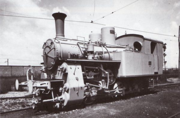 Locomotiva a vapore 981.001 in una foto di catalogo